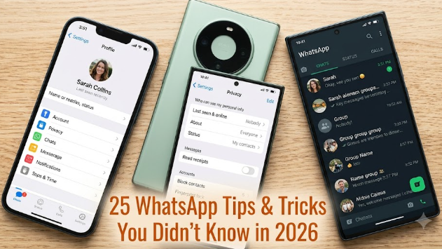 25 WhatsApp Tips & Tricks You Didn't Know in 2026